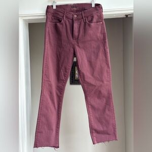 Mother denim the Rascal ankle step Frey